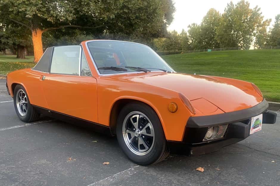1973 Porsche 914 1.7/1.8/2.0 sold for $12,555