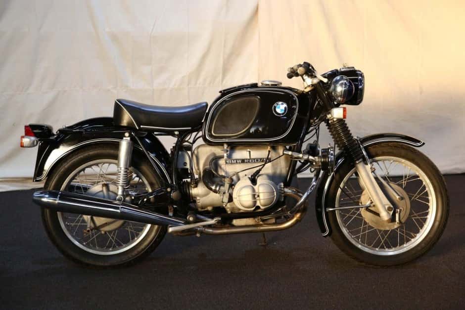 1972 BMW Motorcycles sold for $12,750