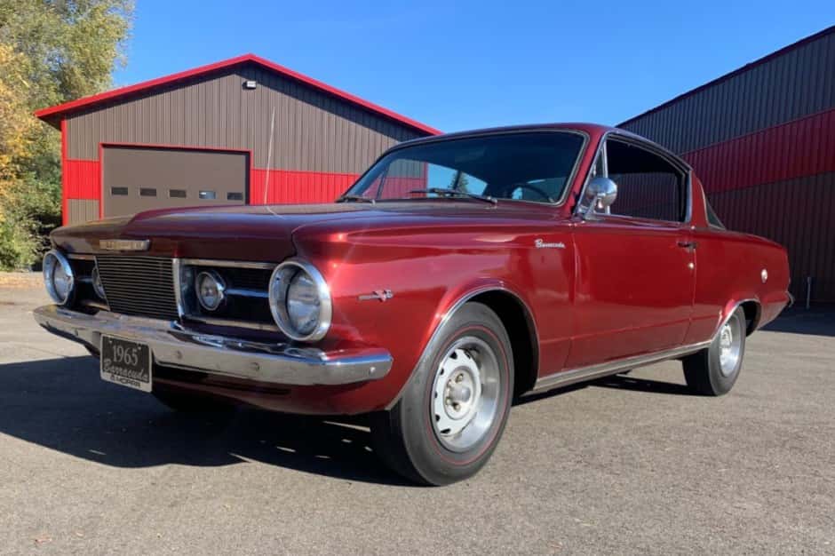 1965 Plymouth Barracuda sold for $15,100