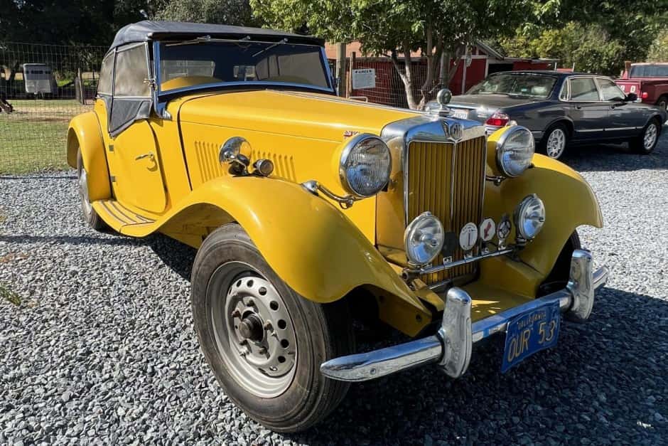 1953 MG TD sold for $8,700