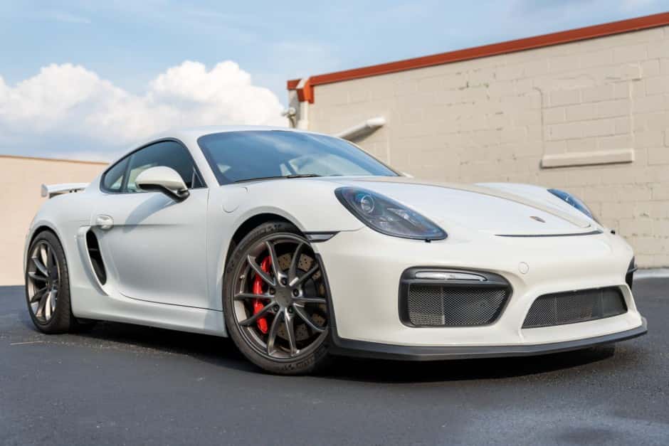 2016 Porsche Cayman GT4 sold for $93,000