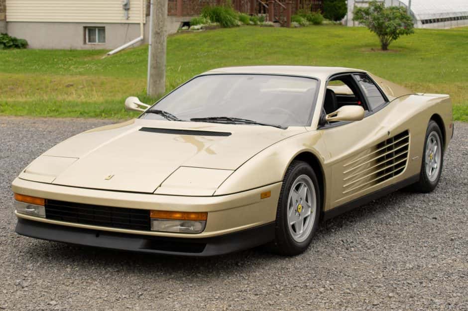 1988 Ferrari Testarossa sold for $153,000
