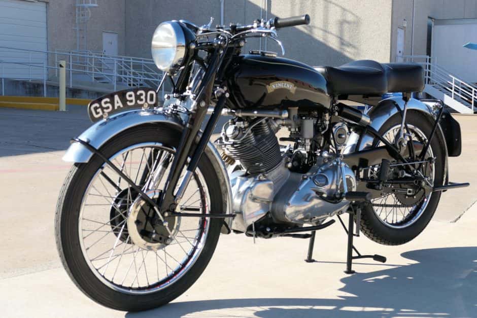 1951 Vincent Comet sold for $37,000