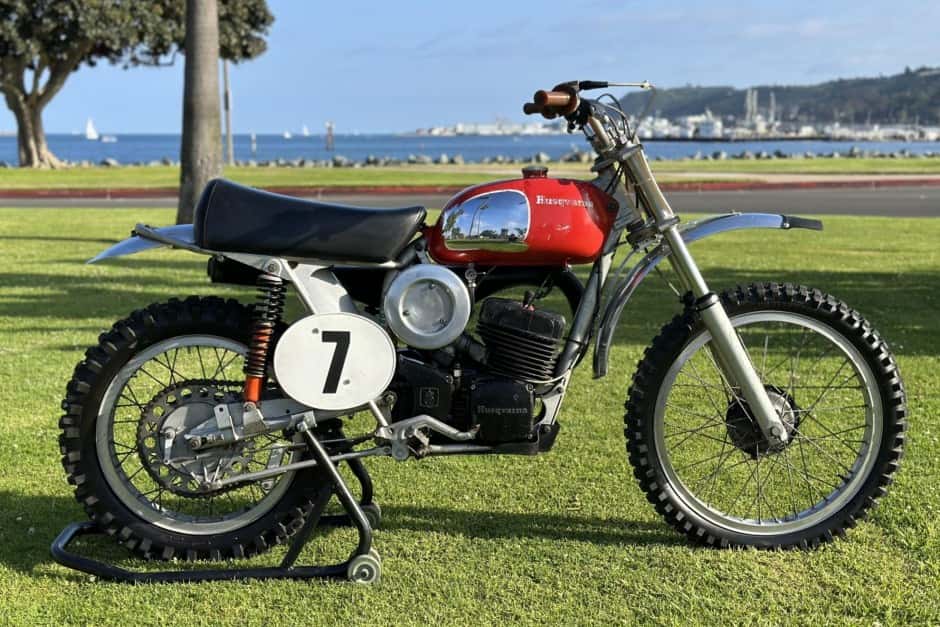 1972 Husqvarna WR sold for $8,100