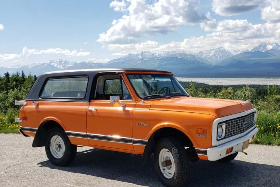 1971 Chevrolet K5 Blazer 1969-1972 sold for $37,000