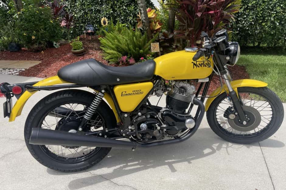 1973 Norton Commando sold for $6,500