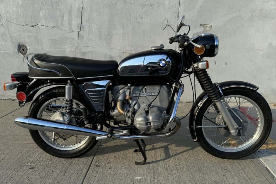 1972 BMW Motorcycles sold for $3,700