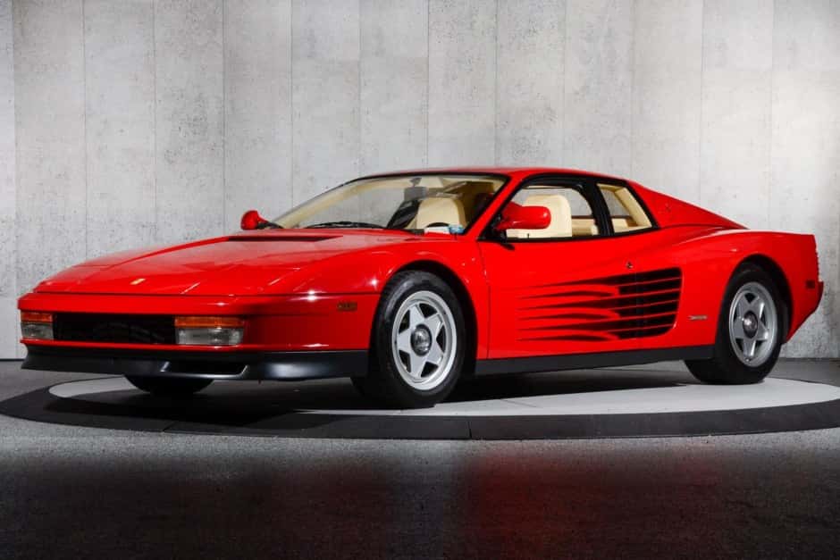 1988 Ferrari Testarossa sold for $130,000