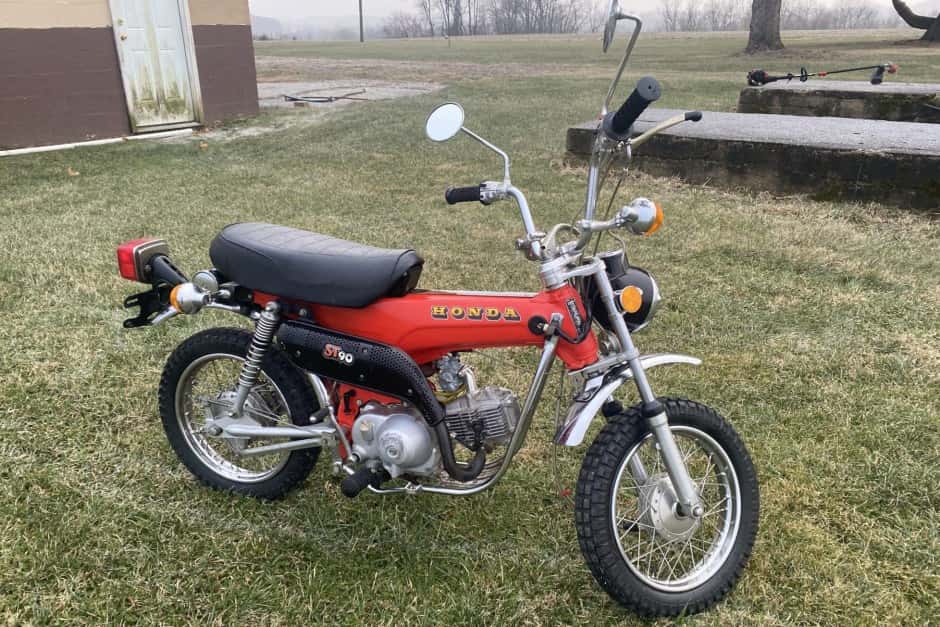1973 Honda ST90 sold for $3,400