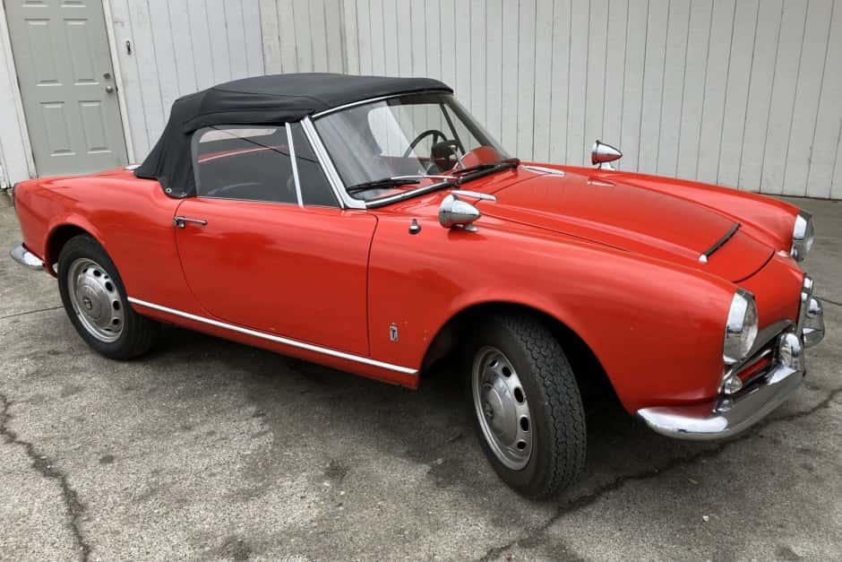 1965 Alfa Romeo 750/101 Series Giulietta & Giulia sold for $37,000