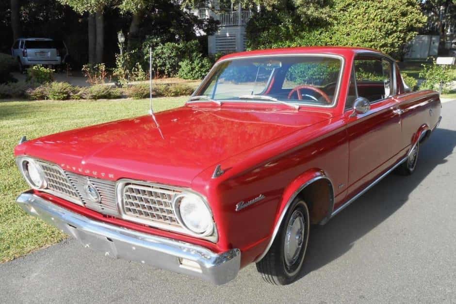 1966 Plymouth Barracuda sold for $9,500