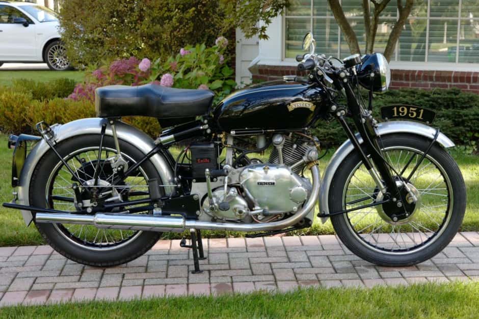 1951 Vincent Comet sold for $50,000