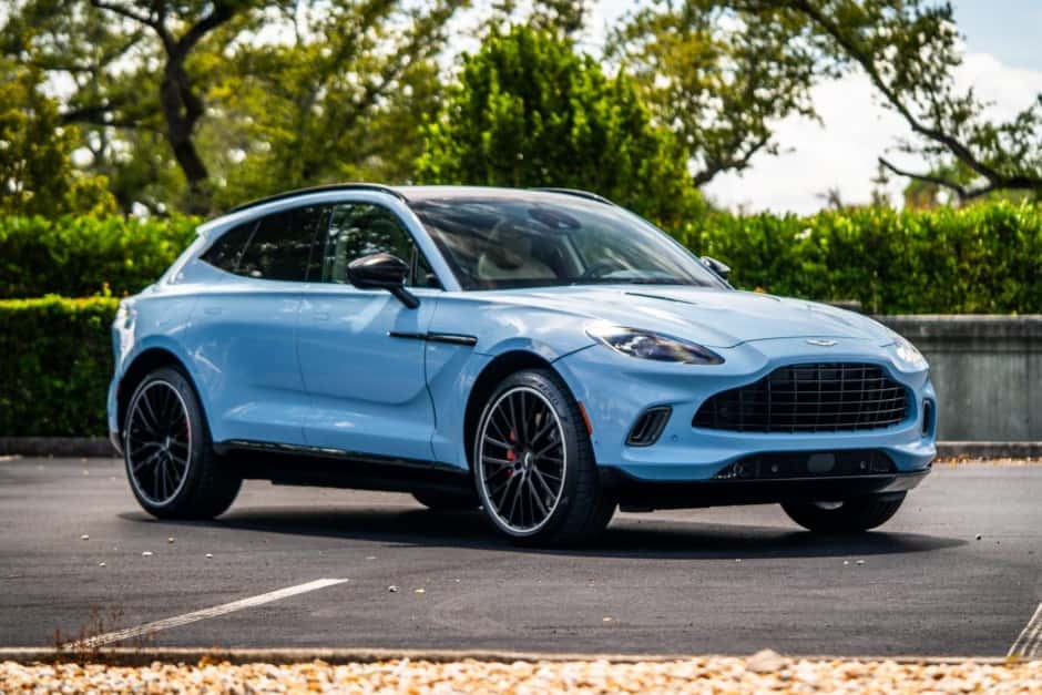 2022 Aston Martin DBX sold for $135,000