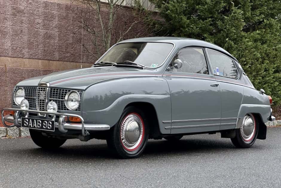 1968 Saab 96 sold for $31,000