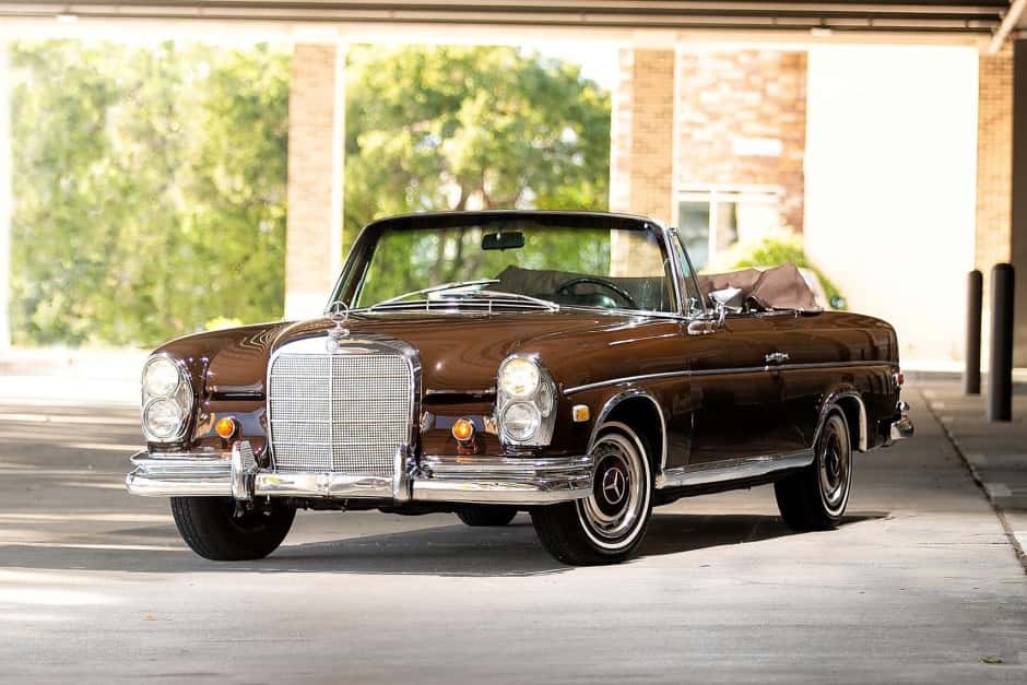 1968 Mercedes-Benz W111 Coupe & Cabriolet sold for $115,500