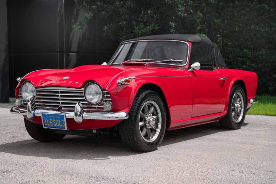 1966 Triumph TR4 sold for $26,750