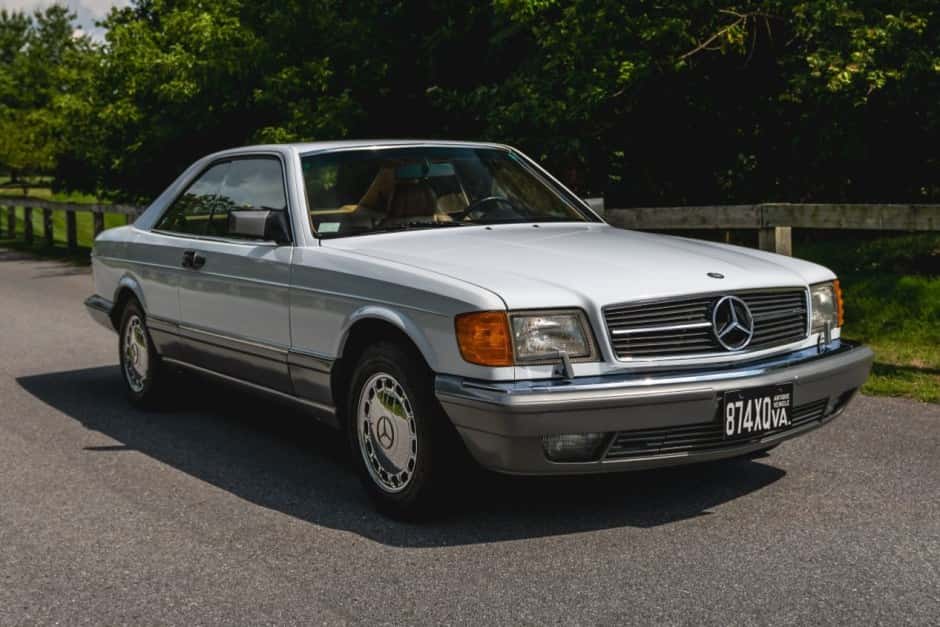 1986 Mercedes-Benz C126 sold for $31,250
