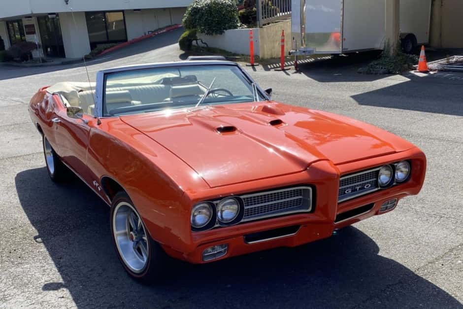 1969 Pontiac GTO sold for $40,250