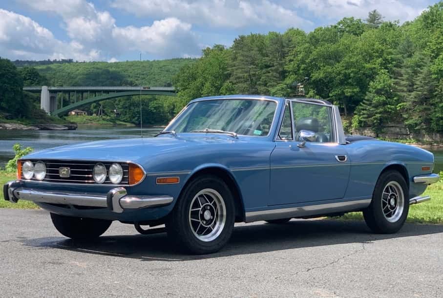 1973 Triumph Stag sold for $12,000