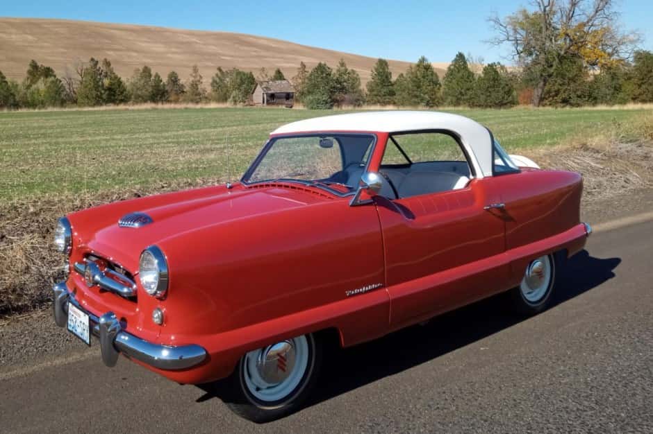 1955 Nash Metropolitan sold for $9,700