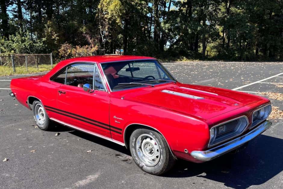 1968 Plymouth Barracuda sold for $10,750