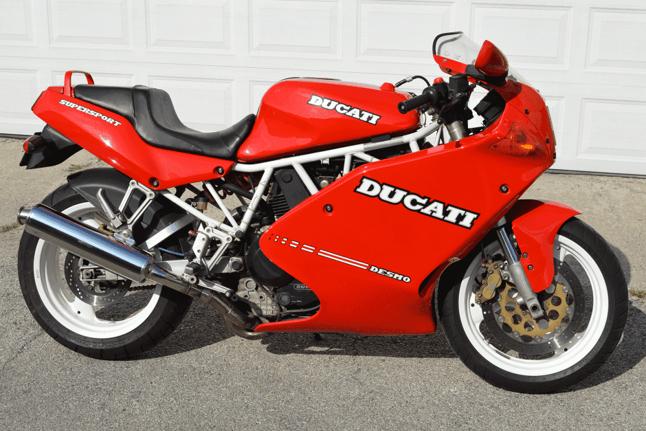 1992 Ducati 750, 800, 900, & 1000 Supersport (1988-2007) sold for $6,500