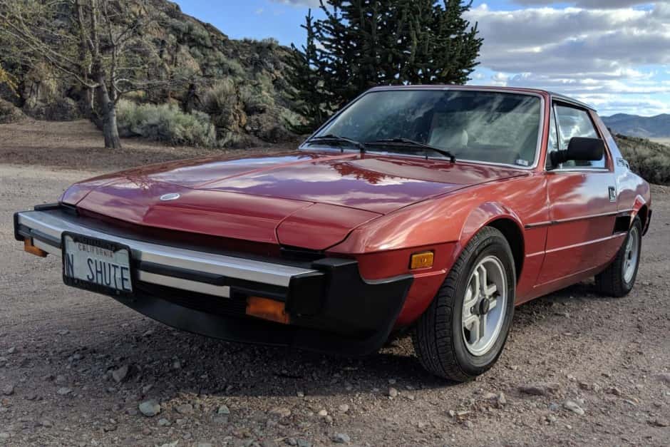 1981 Fiat X1/9 sold for $12,750