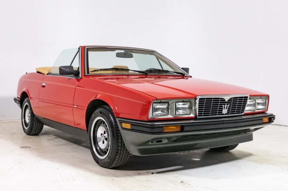 1986 Maserati Biturbo sold for $24,250