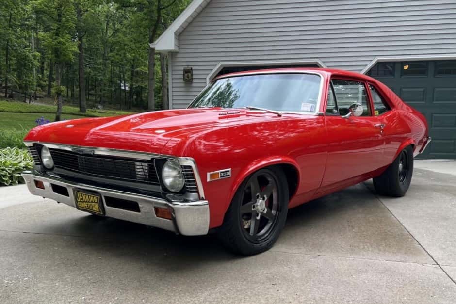1972 Chevrolet Nova sold for $40,000