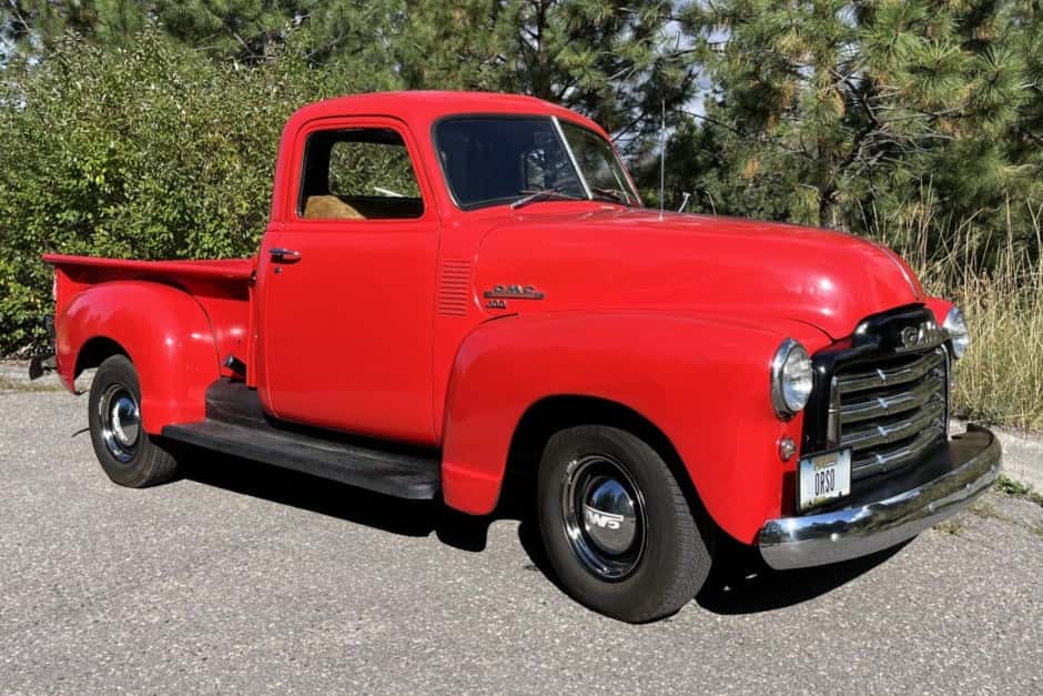 1949 GMC New Design Pickup (1947-1955) sold for $27,869