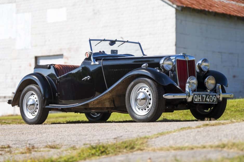1953 MG TD sold for $13,500