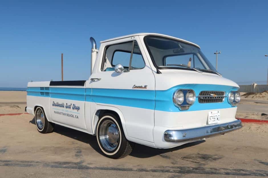 1961 Chevrolet Corvair Rampside and Loadside Pickup sold for $25,000