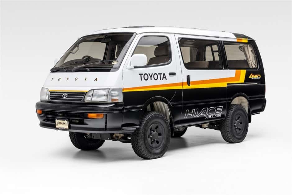1995 Toyota HiAce sold for $20,250