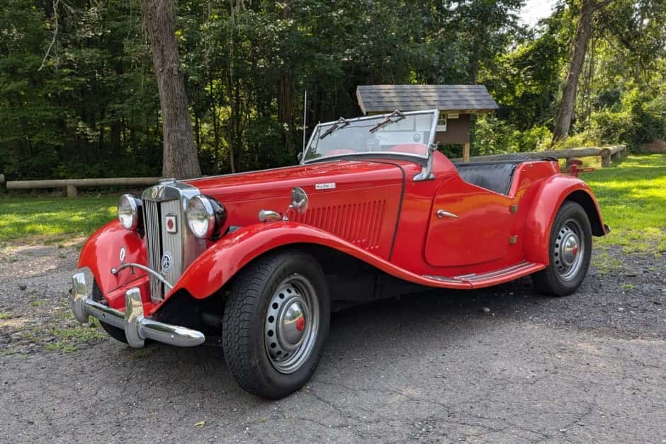 1952 MG TD sold for $7,352