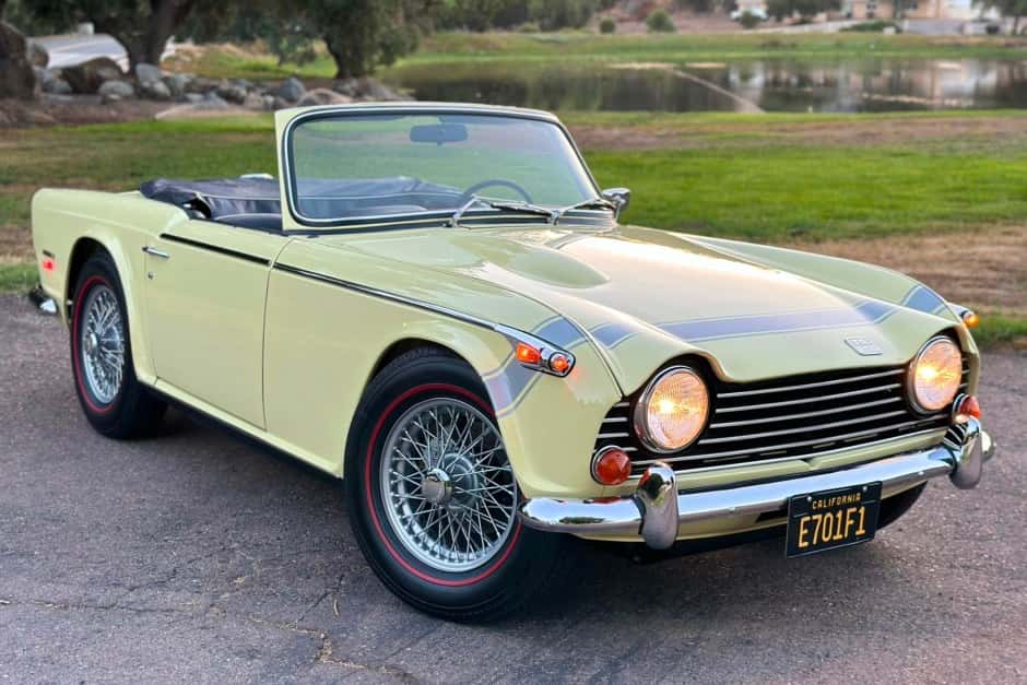 1968 Triumph TR5 & TR250 sold for $41,250