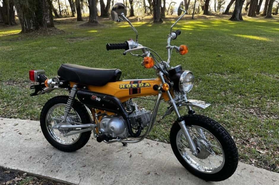 1974 Honda ST90 sold for $6,300