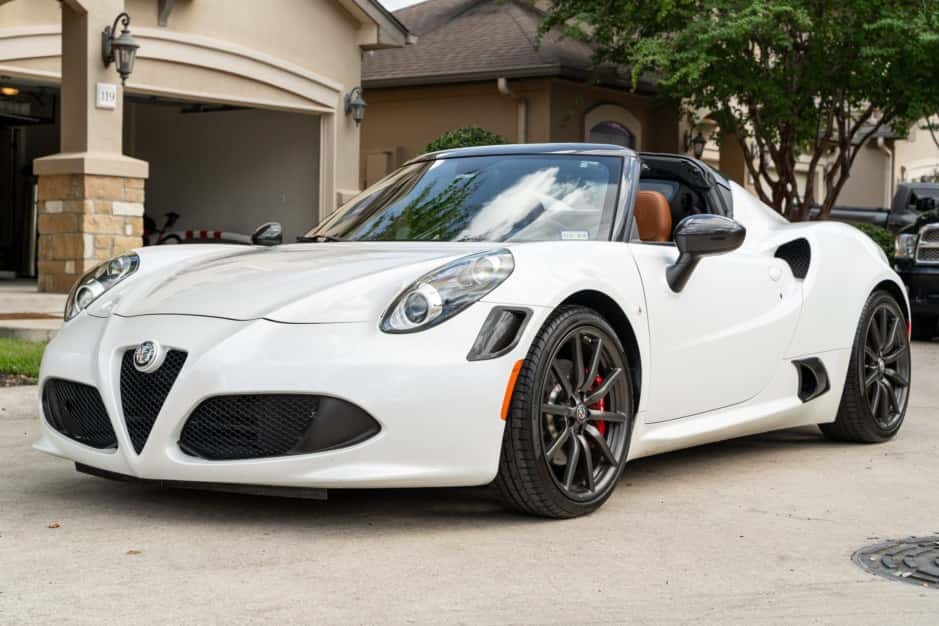 2018 Alfa Romeo 4C sold for $61,500