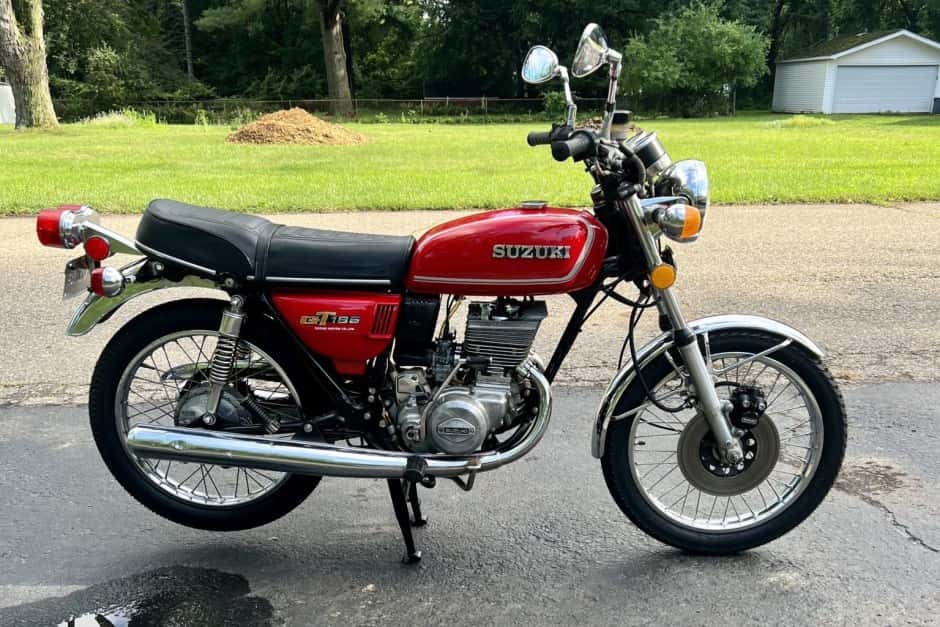 1975 Suzuki Motorcycles sold for $2,500
