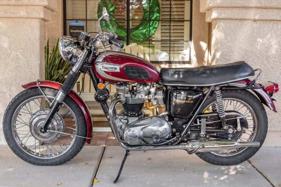 1970 Triumph Bonneville T120 sold for $7,700