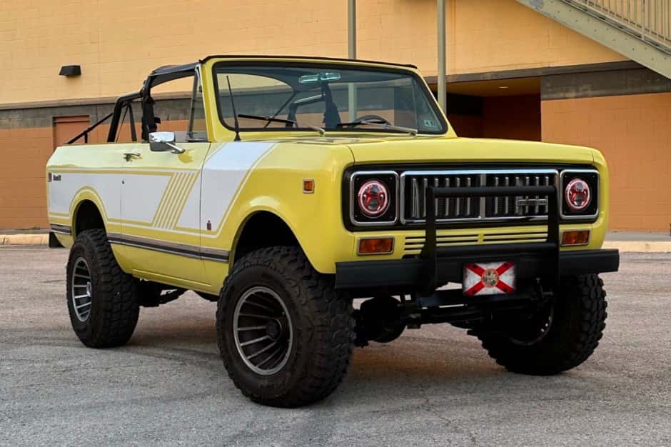 1974 International Harvester Scout sold for $51,000