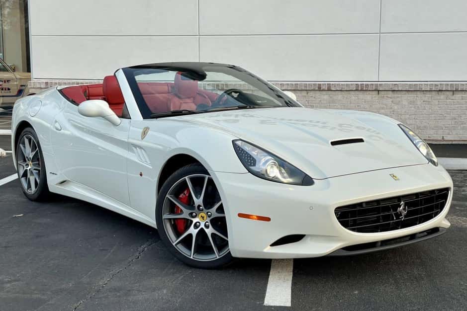 2013 Ferrari California sold for $110,000