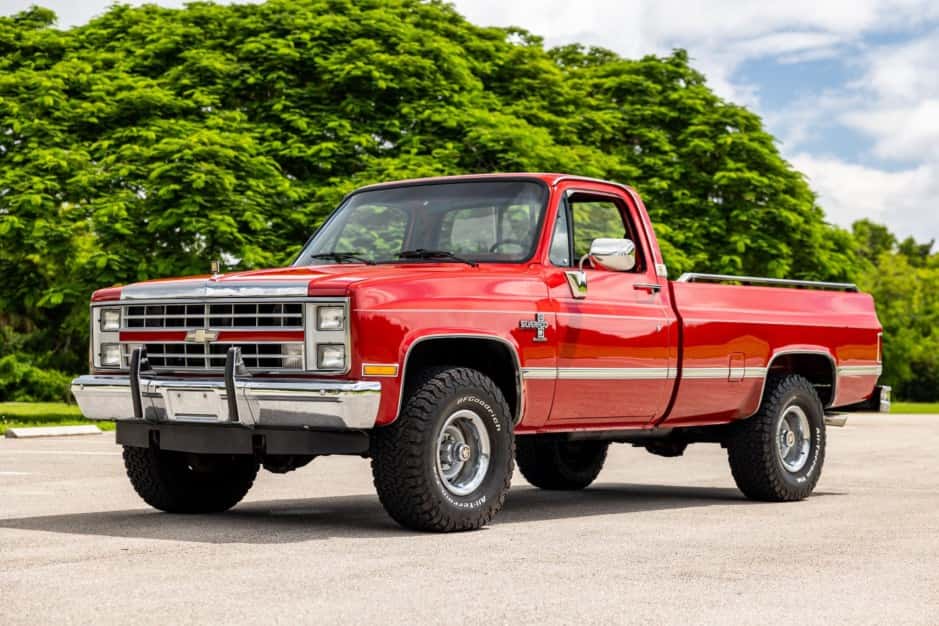 1987 Chevrolet C/K (1973-1991) sold for $34,000