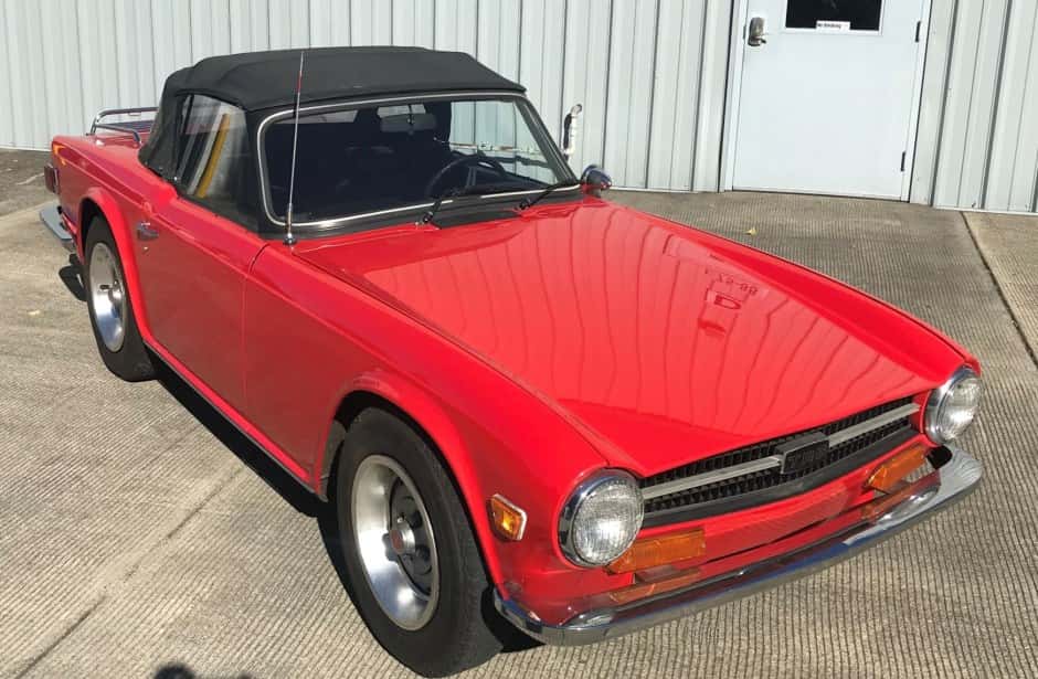 1973 Triumph TR6 sold for $11,500
