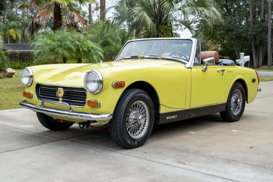 1974 MG Midget sold for $8,000