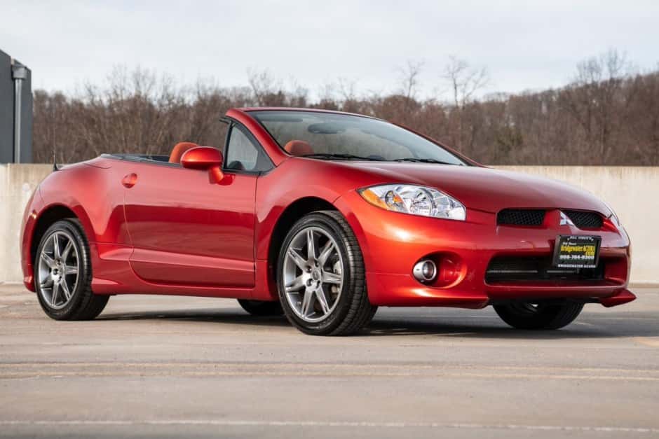 2008 Mitsubishi Eclipse, Eagle Talon, & Plymouth Laser sold for $17,250