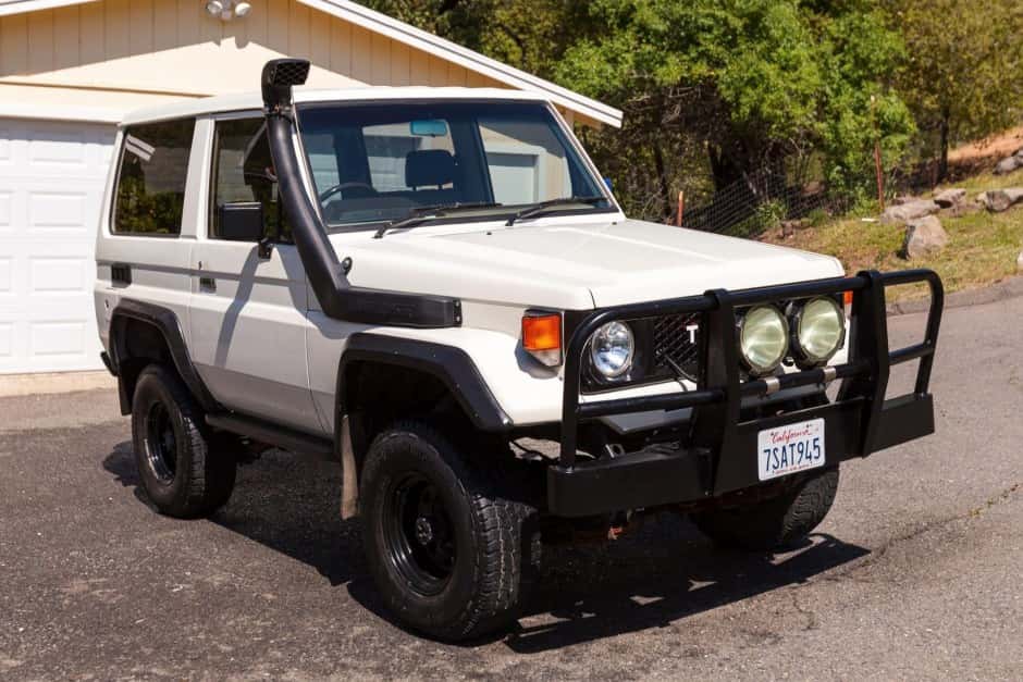 1985 Toyota Land Cruiser 70-Series sold for $15,750