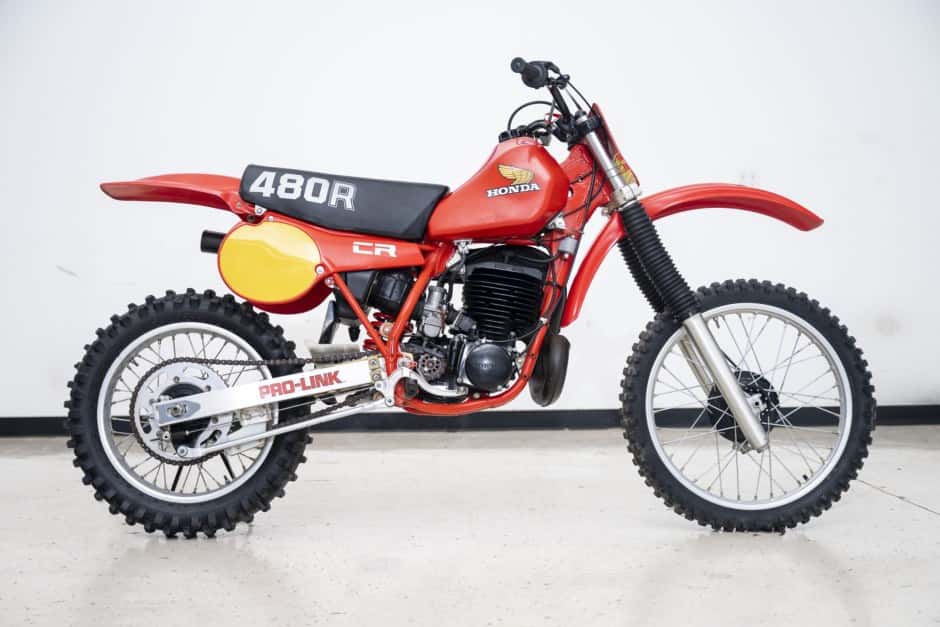 1982 Honda CR & CRF sold for $9,534