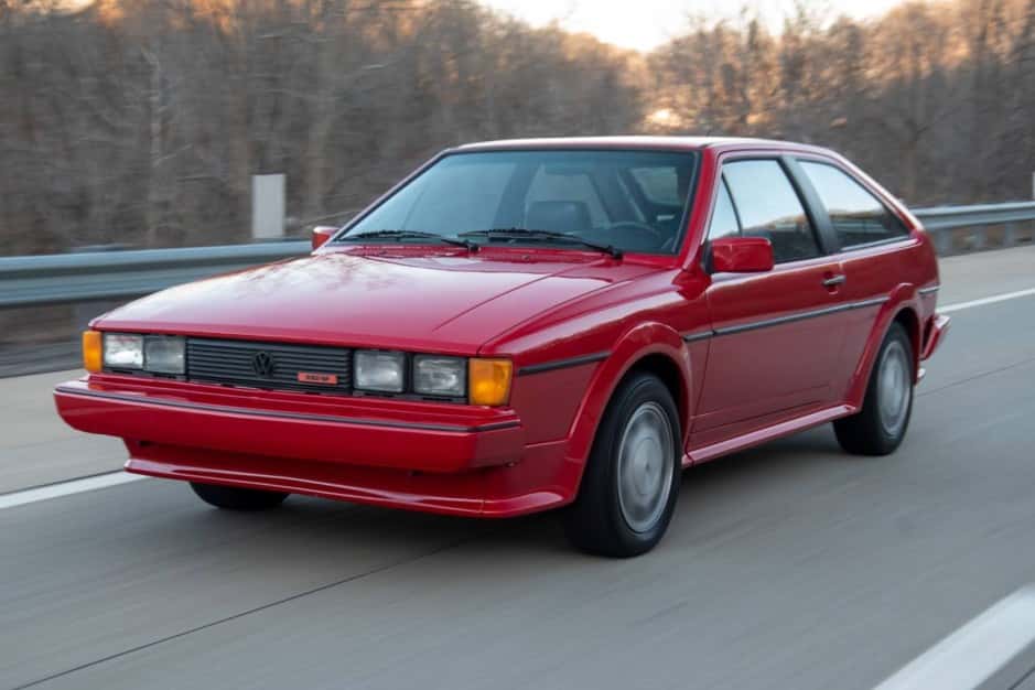 1986 Volkswagen Scirocco sold for $25,500