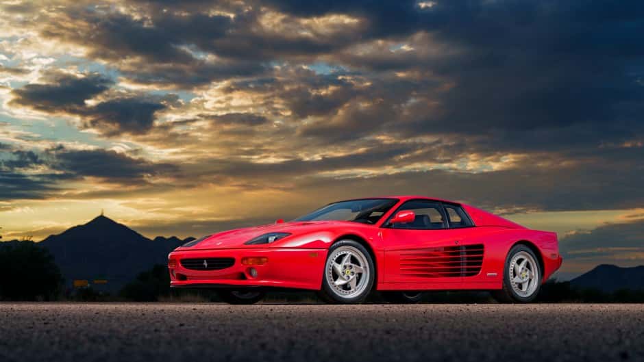 1995 Ferrari Testarossa sold for $438,000