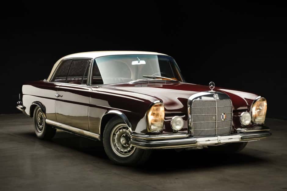 1964 Mercedes-Benz W111 Coupe & Cabriolet sold for $56,000